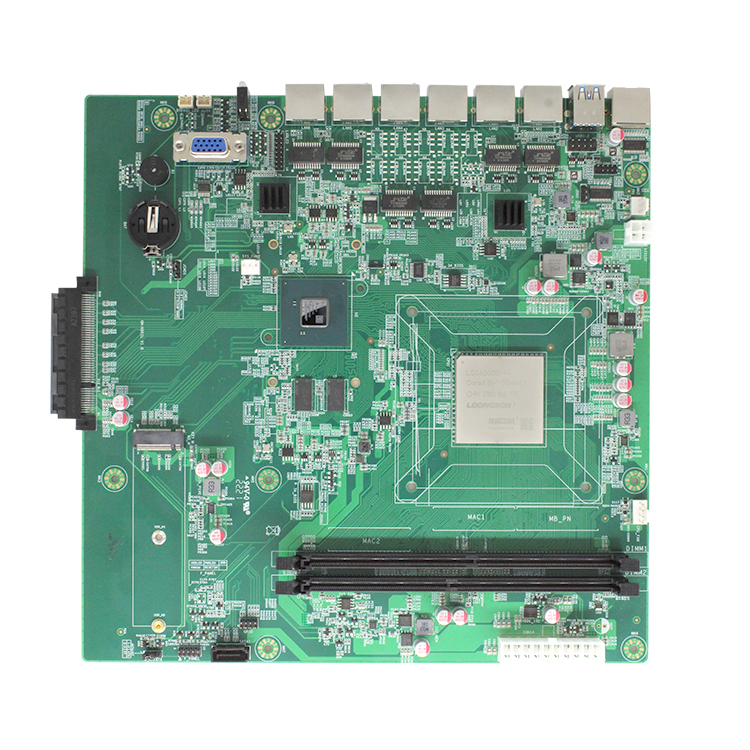 龍芯3A5000網(wǎng)絡(luò )安全主板N501L