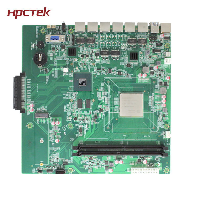 龍芯3A5000網(wǎng)絡(luò )安全主板N501L