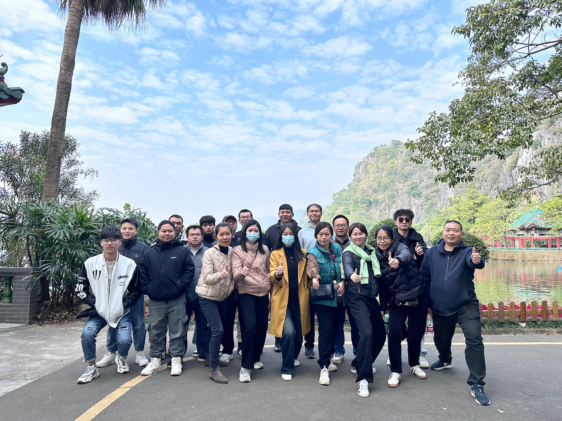 【團建日記 | 高能計算機肇慶七星巖團建活動(dòng)】(圖1)