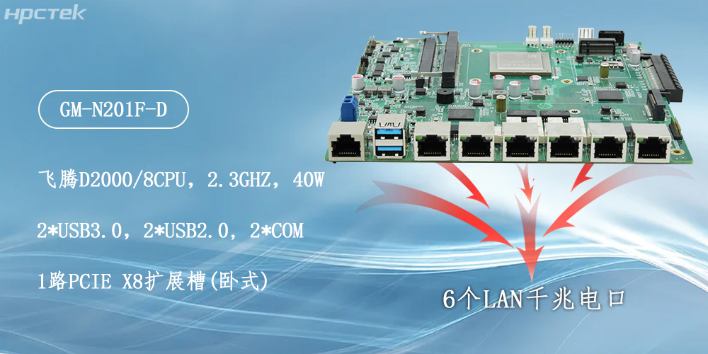 飛騰主板，6個(gè)千兆電口助力構建安全化生態(tài)(圖2)