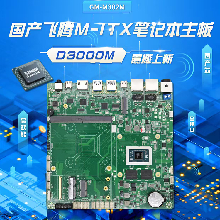 D3000M八核飛騰主板M302M(圖1) D3000M八核飛騰主板M302M(圖1)